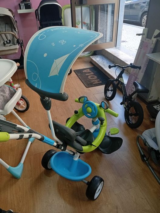 Triciclo evolutivo smoby com pala