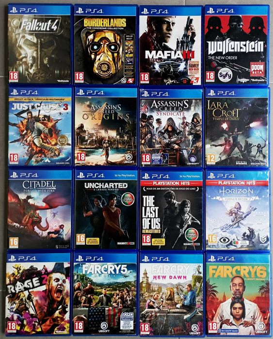 Jogos Playstation 4 (PS4)