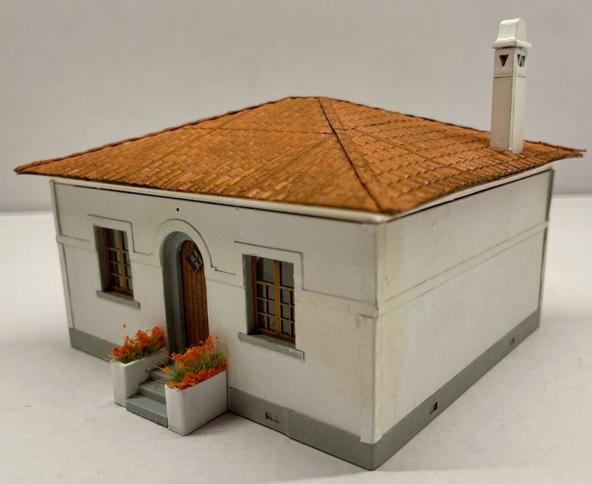 Modelismo Ferroviário - Maquete Casa de Funcionários