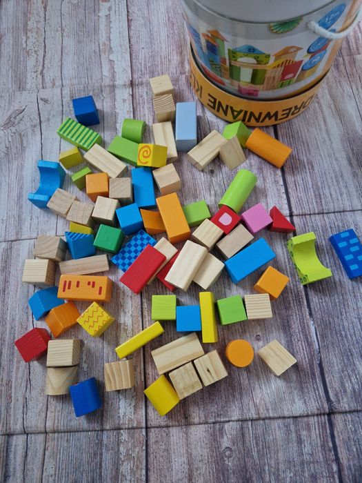 Drewniane klocki