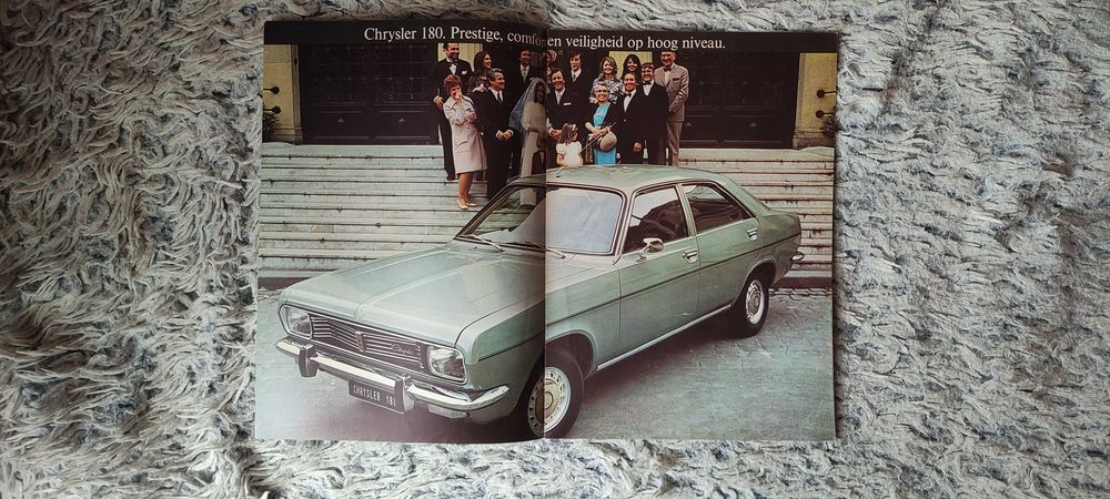 Prospekt Chrysler 180 Simca