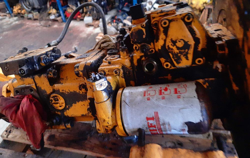 koparka mecalac 14 mtx pompa hydrauliczna jazdy hydromatik a4vg90da2d8
