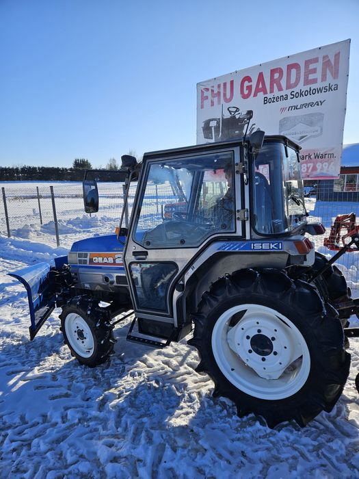 Mini traktorek Japoński ze spychem