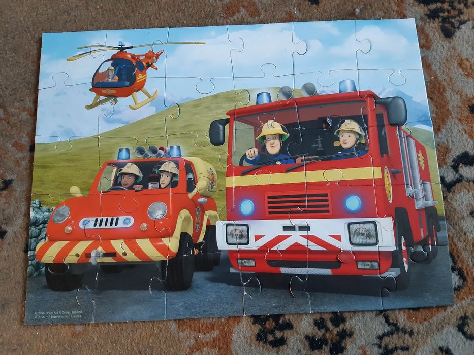 Puzzle Strażak Sam