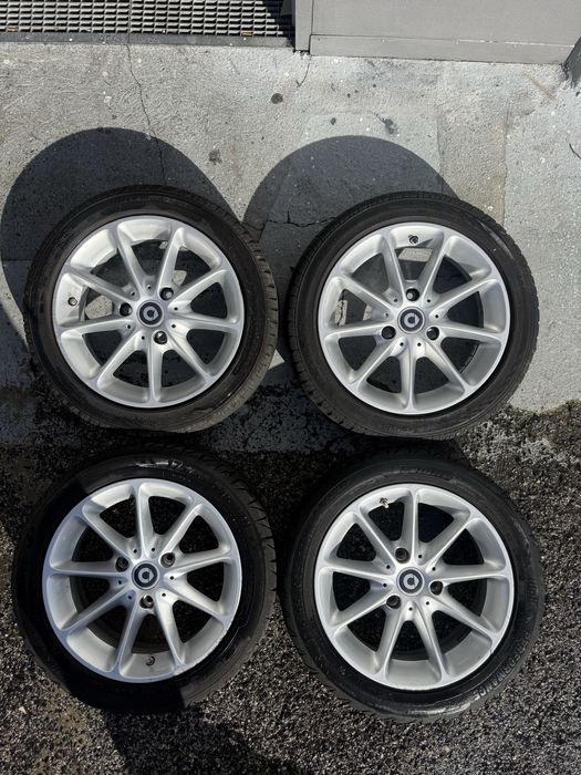 Smart fotwo 451 conjunto de jantes 2012