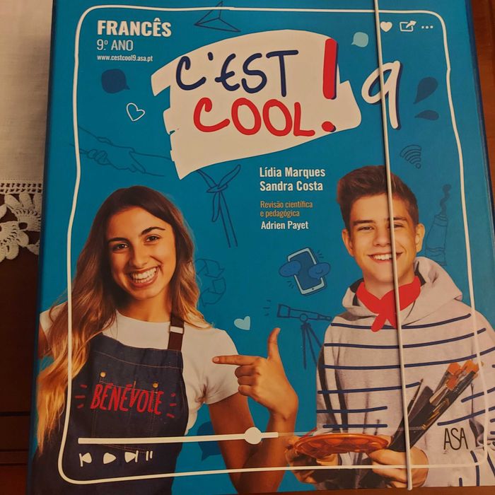 Manuais professor Mensagens C'est Cool! 9 e manuais escolares 9º ano