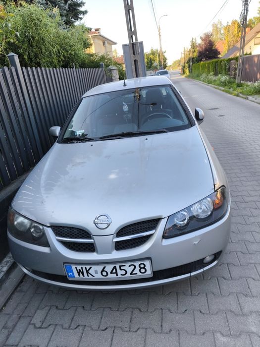 Nissan Almera 1,5 benzyna 2006 rok
