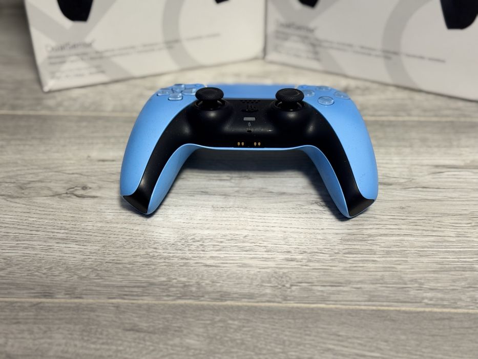 PS5 Pad DualSense Niebieski TMR Hall / Bezdryfowy / Gwarancja