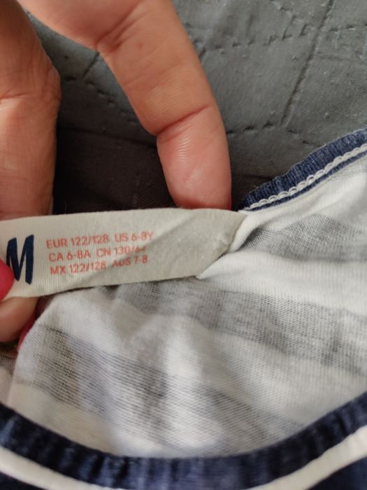 Sukienka letnia hm r. 122/128