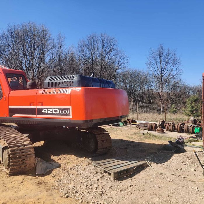 Koparka 42T Doosan Solar 420 LC-V inst. pod młot łyżkę nożyce 7,5 tys MtH OPIS
