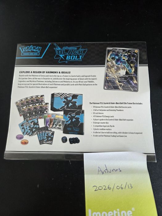 Black Bolt Elite Trainer Box ETB