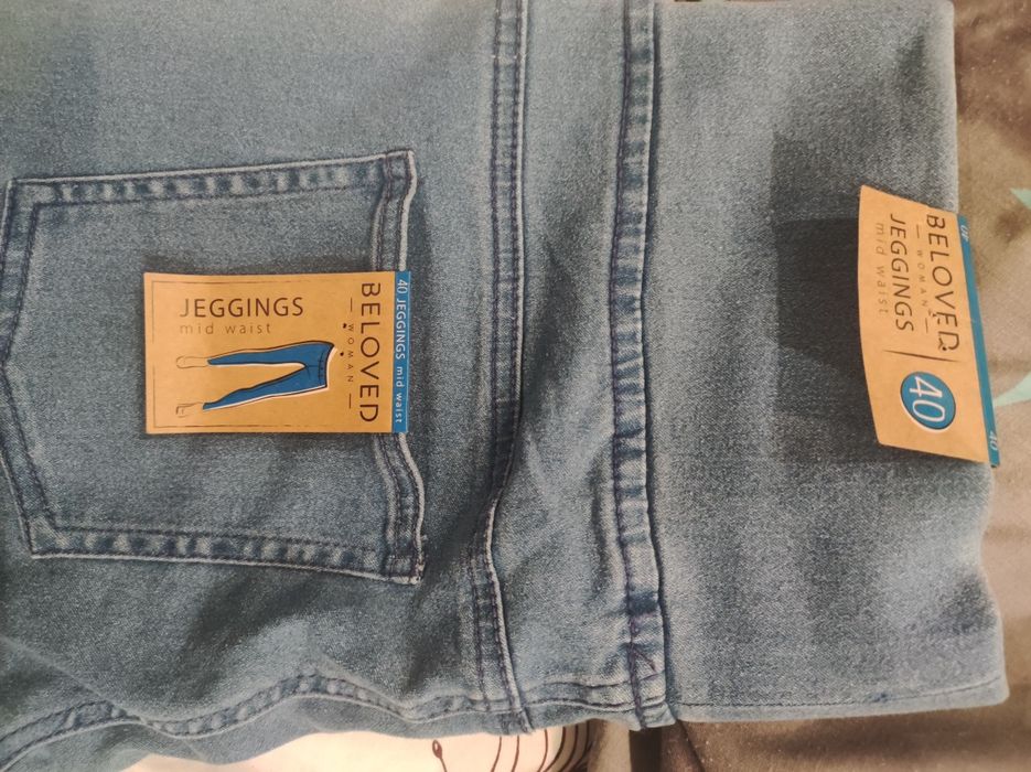 Джинси/джегінси beloved нові блакитні