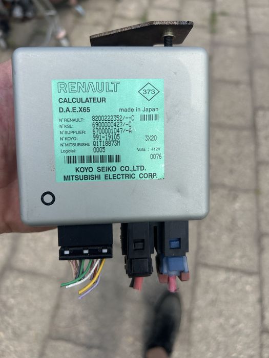 Wspomaganie elektryvzne renault clio kolumna