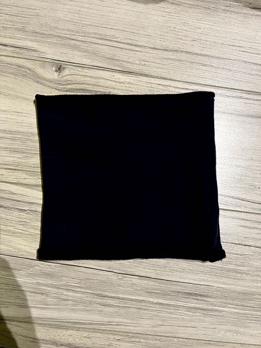 Granatowy Komin / Szalik Tuba Prążkowany UNISEX