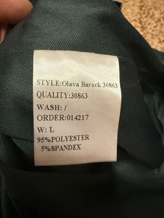 Красивое длинное платье с пайетками / Изумрудна сукня / Оригінал