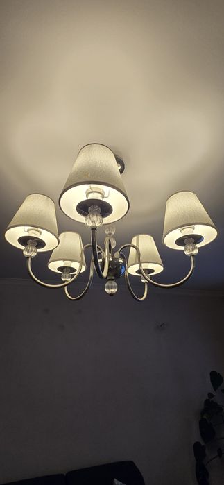 Lampy żyrandole kinkiety komplet