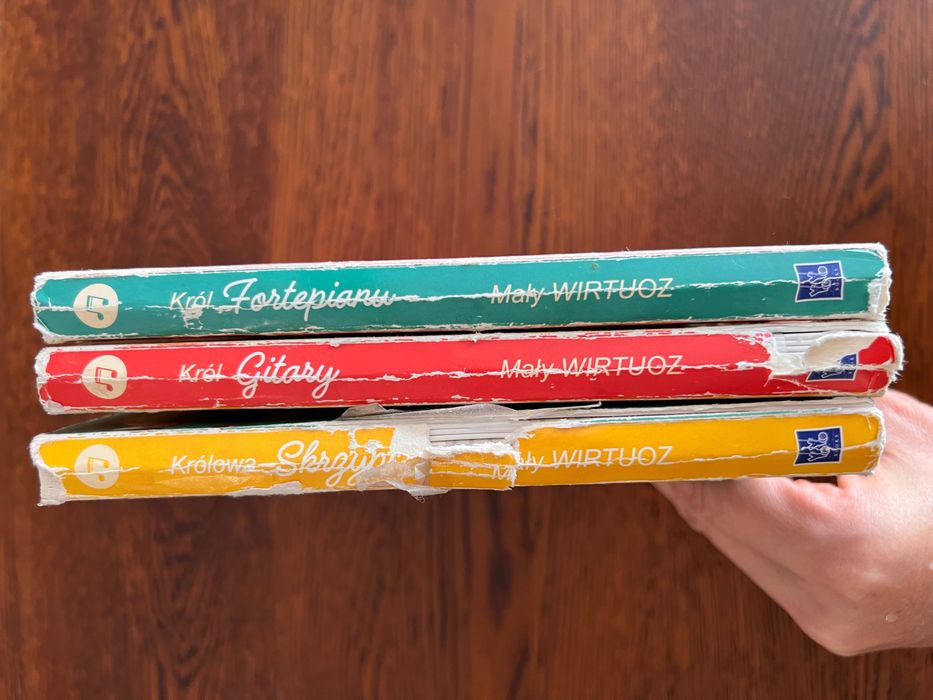 Trzy grające książeczki mały wirtuoz
