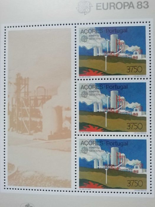 2 Blocos nº36/56 Europa-Açores 1981/83