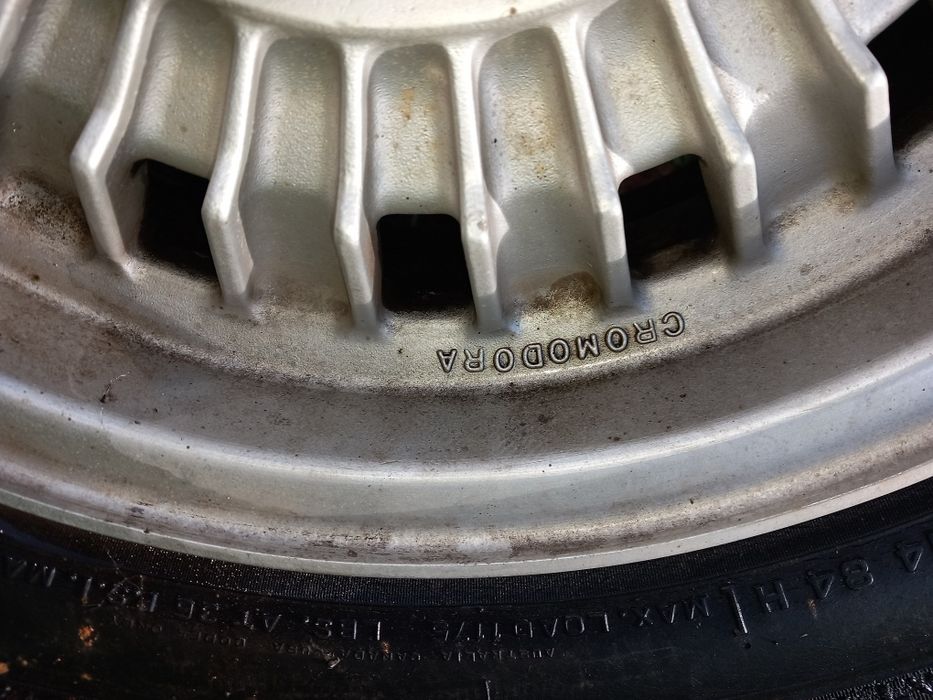 Jantes Cromodora ou Speedline 5,5x14 ET25 originais de FIAT Argenta