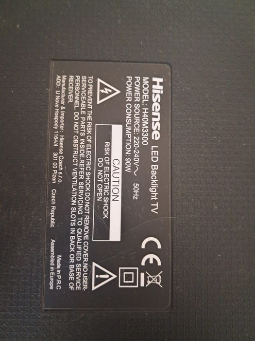 Smart TV Hisense 40'