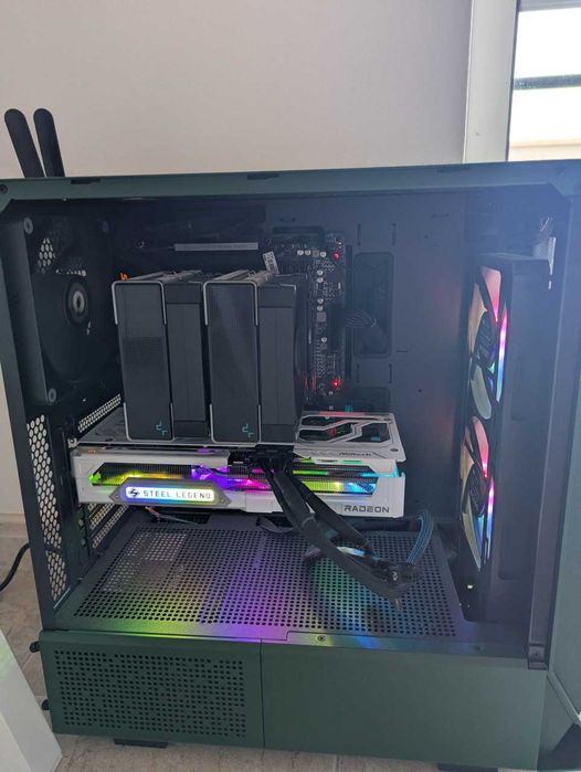 Conjunto Aorus B650 Pro AX Ryzen 7800x3d DDR5 G.SKILL 64GB PM9A1 2TB