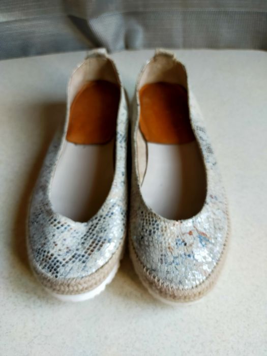 Espadryle Quazi złote 36