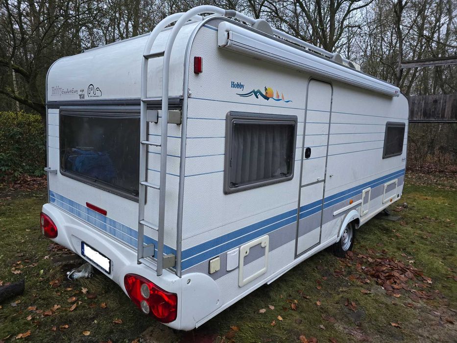 Sprzedam przyczepę Hobby Excellent Easy 540 mover markiza solar klima