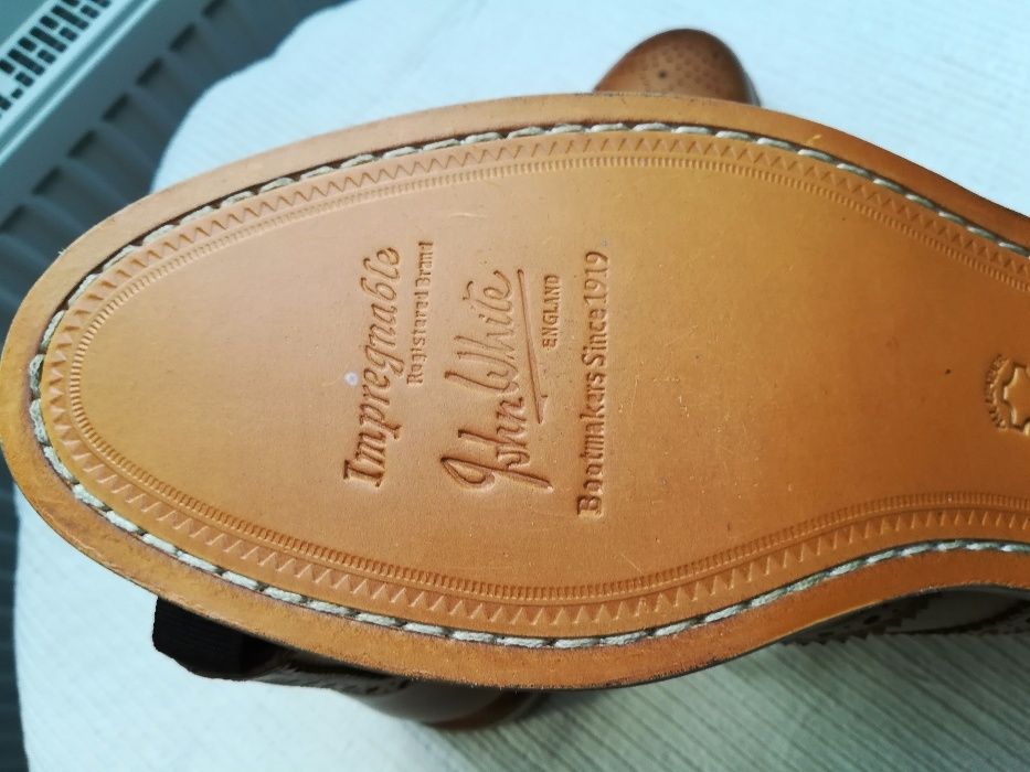 John White England brogsy botki trzewiki 10/44/45 Loake Barker Grenson