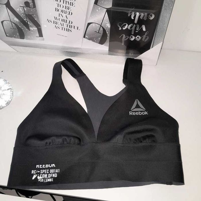 Biustonosz sportowy bezszwowy Reebok Speedwik S
