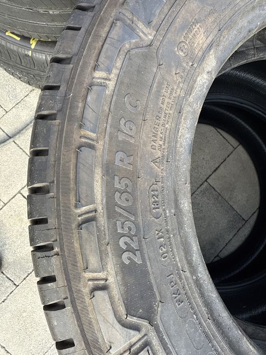 Одна шина 225/65/16с r16c Michelin 1шт запаска розпаровка
