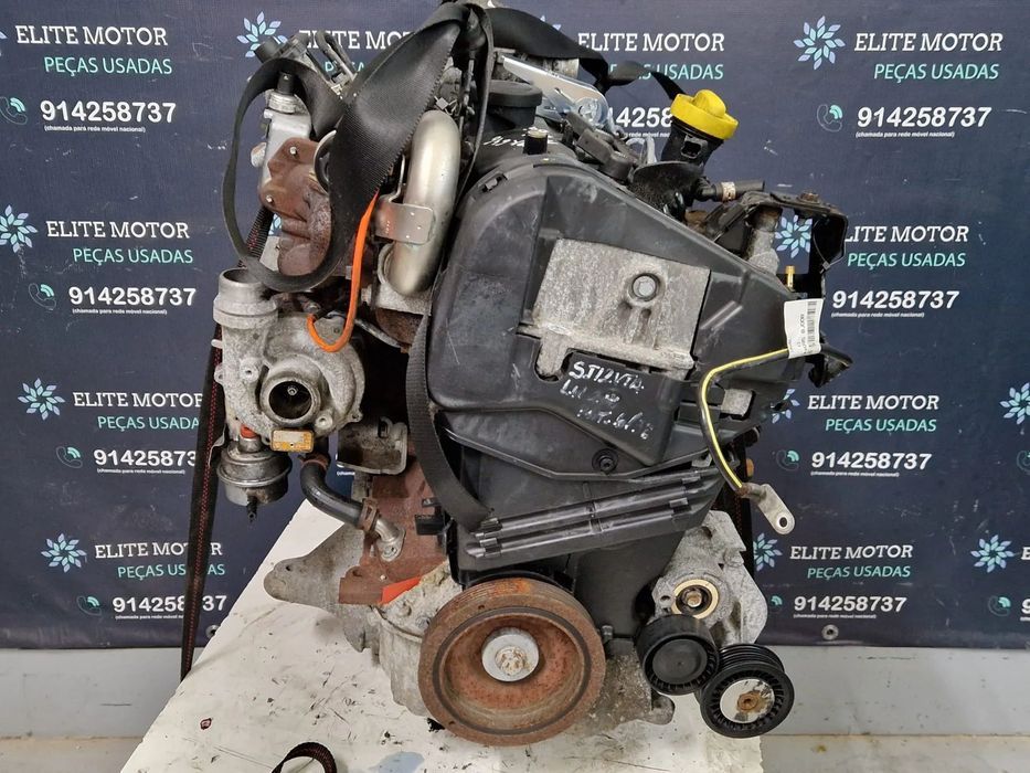 Motor usado K9K646 NISSAN NV200 1.5 DCI 110CV KADJAR QASHQAI SCENIC