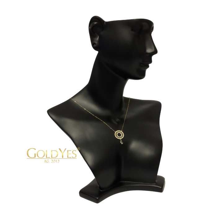 Złoty łańcuszek celebrytka 585 14k R45