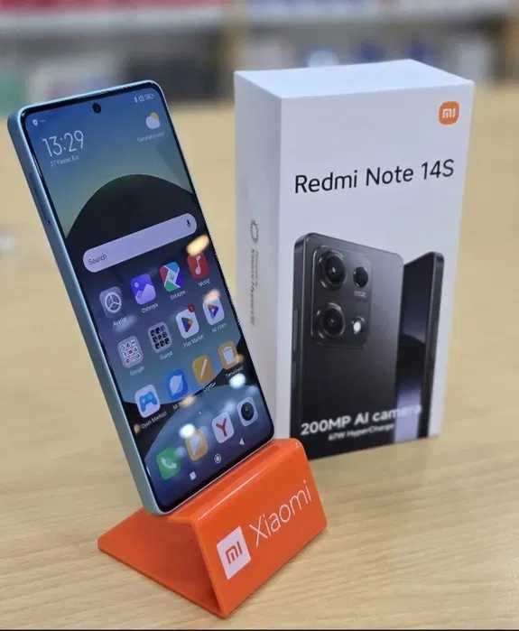 Смартфон Xiaomi Redmi Note 14S 8/128GB-8/256-NFC+ (adapter) Краща Ціна