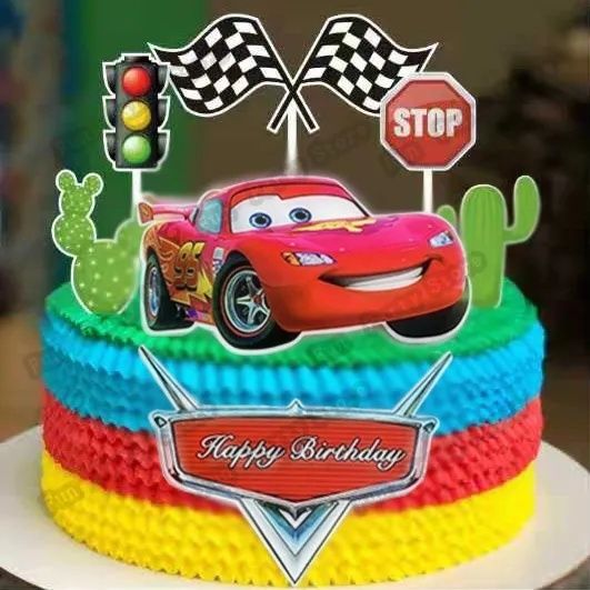 Topper Auta ZYGZAK McQUEEN 7szt