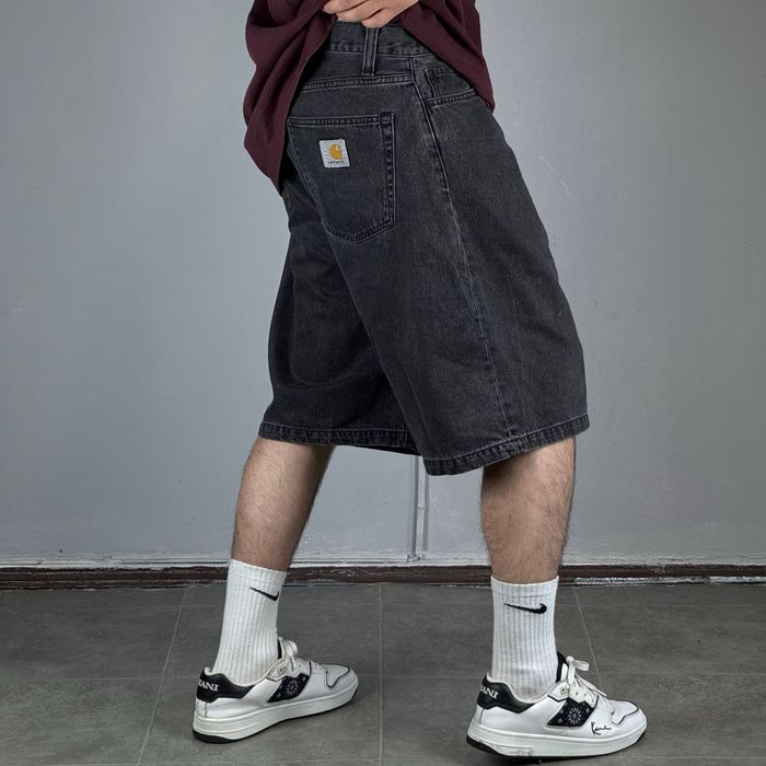 Carhartt Landon Short шорты шорти скейт джинси штаны джинсы штани брюки деним одяг одежда классические прямые бегги широкі оверсайз кархартт