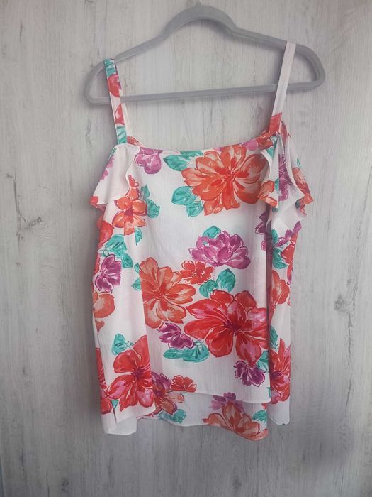 Bluzka w Kwiaty Bonmarche 20 48 4XL
