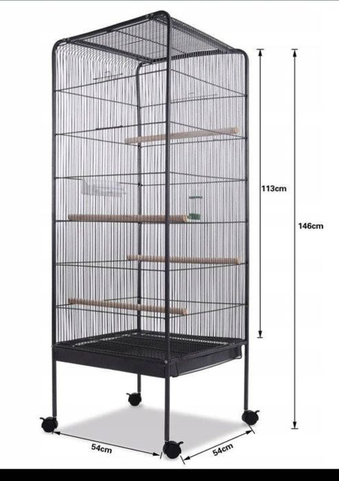 Клетка-вольер НОВАЯ 55Х55Х145 см