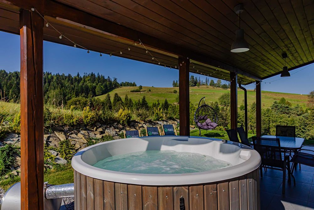 Domek z Jacuzzi, Sauną i Balią