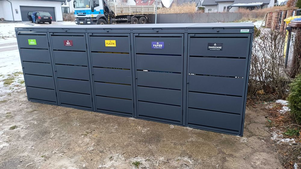 Obudowa Zabudowa Kosza Wiata Śmietnikowa Domek Narzędziowy Złoty Dąb