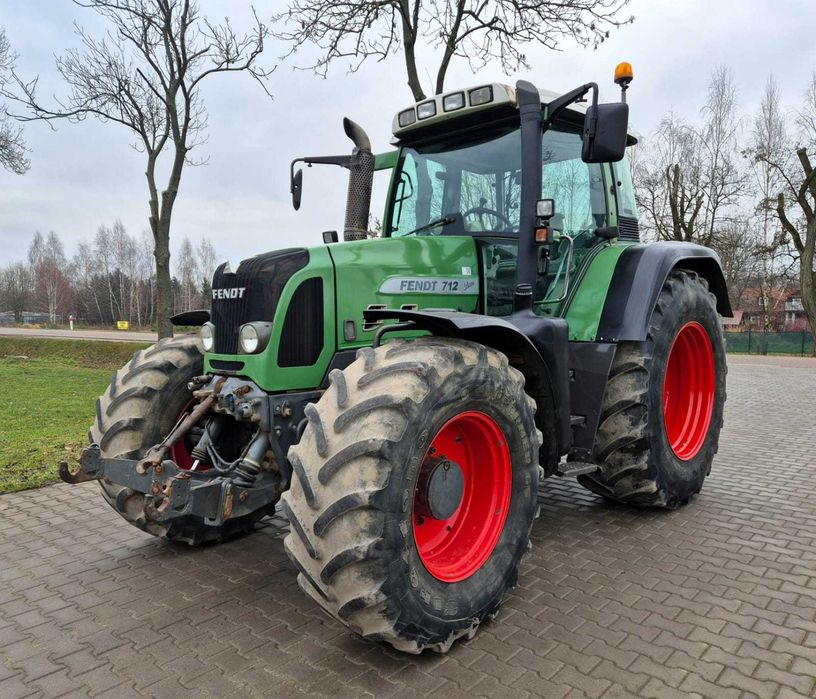 Fendt 712 vario com3,tuz,pneumatyka rok 2010 oryginał