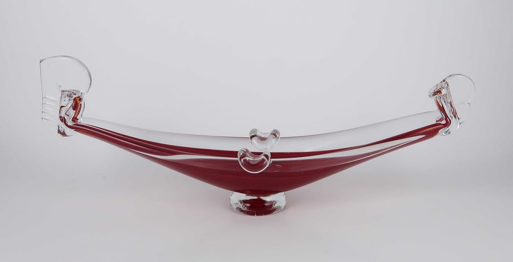 2 Peças Art Deco em vidro antigo