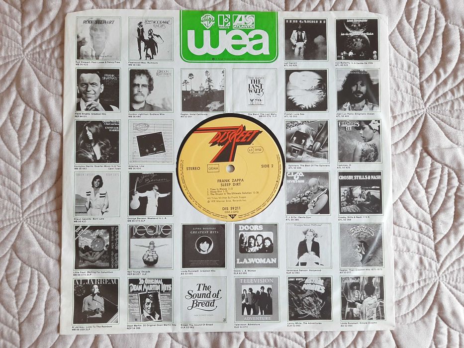 Frank Zappa - Sleep Dirt - Germany - Vinil LP