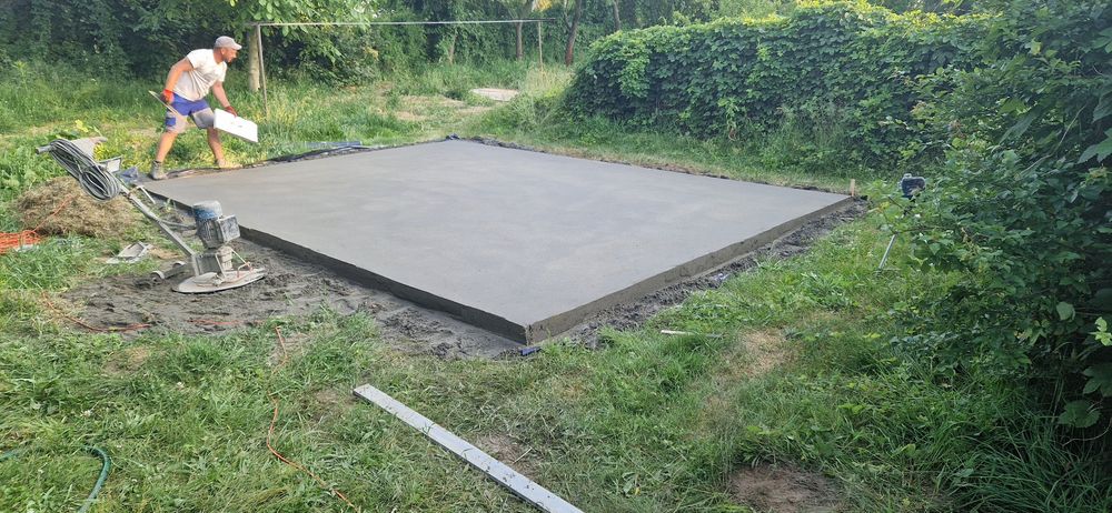 Posadzki betonowe styrobeton