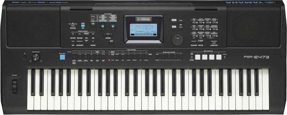 Keyboard Yamaha PSR E473 z dynamiczną klawiaturą