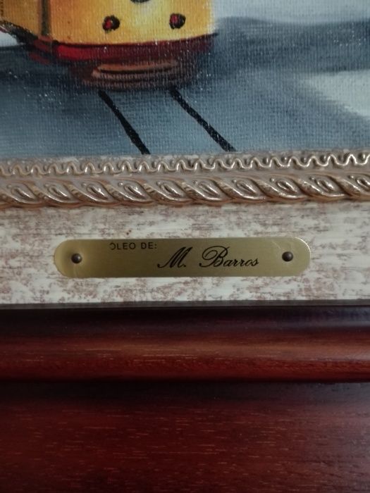 Quadro do pintor Carlos M. Barros