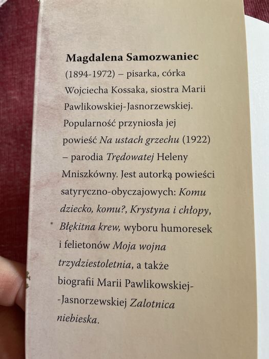 „Maria i Magdalena” - Magdalena Samozwaniec
