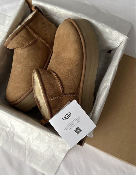 UGG  міні на платформі угги 38 розмір