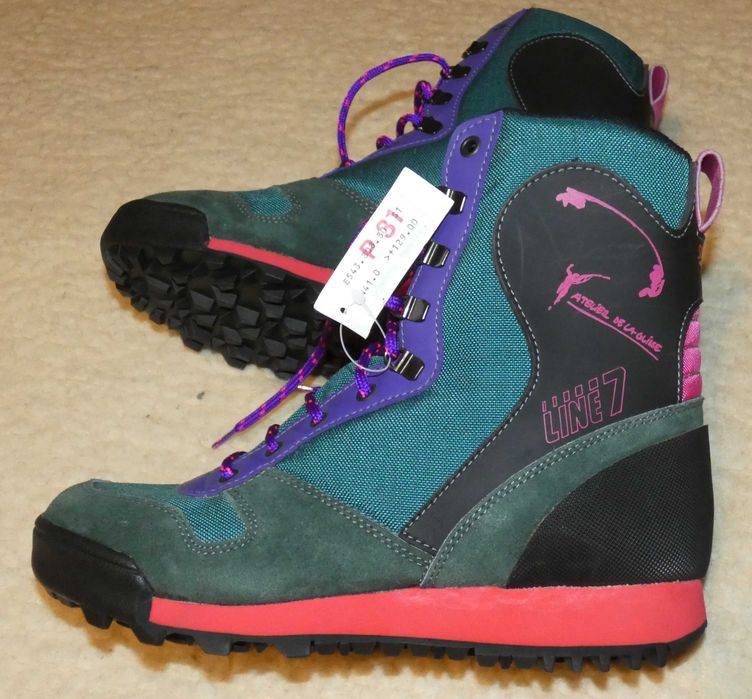Винтажные ботинки Line 7 (Deadstock 90s). Vibram / Sorbothane.  новые