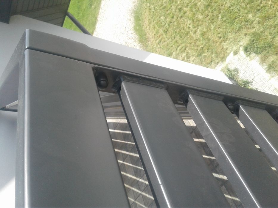 Balustrada balkonowa stalowa metalowa barierka