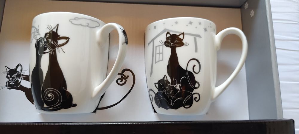 Nowe kubki porcelanowe